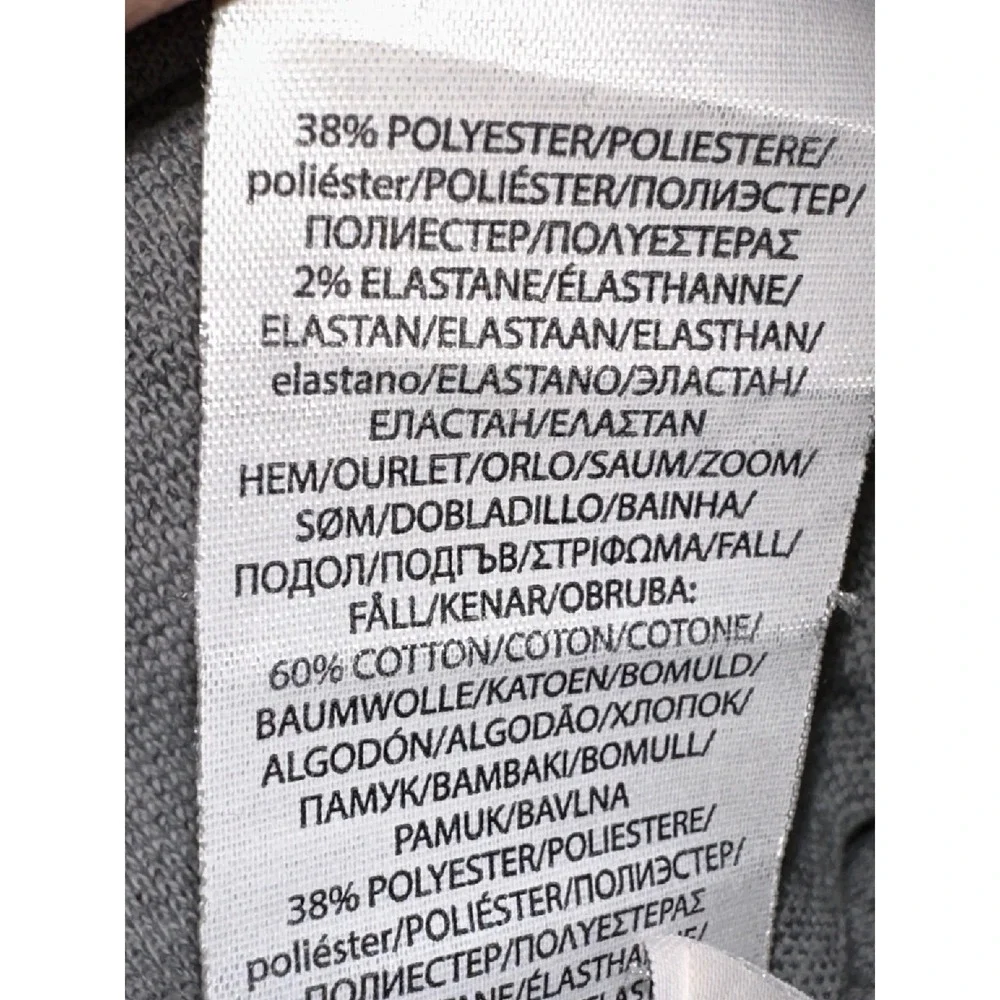 Polo Ralph Lauren Double-Knit Full-Zip‎ Hoodie Size Large Gray